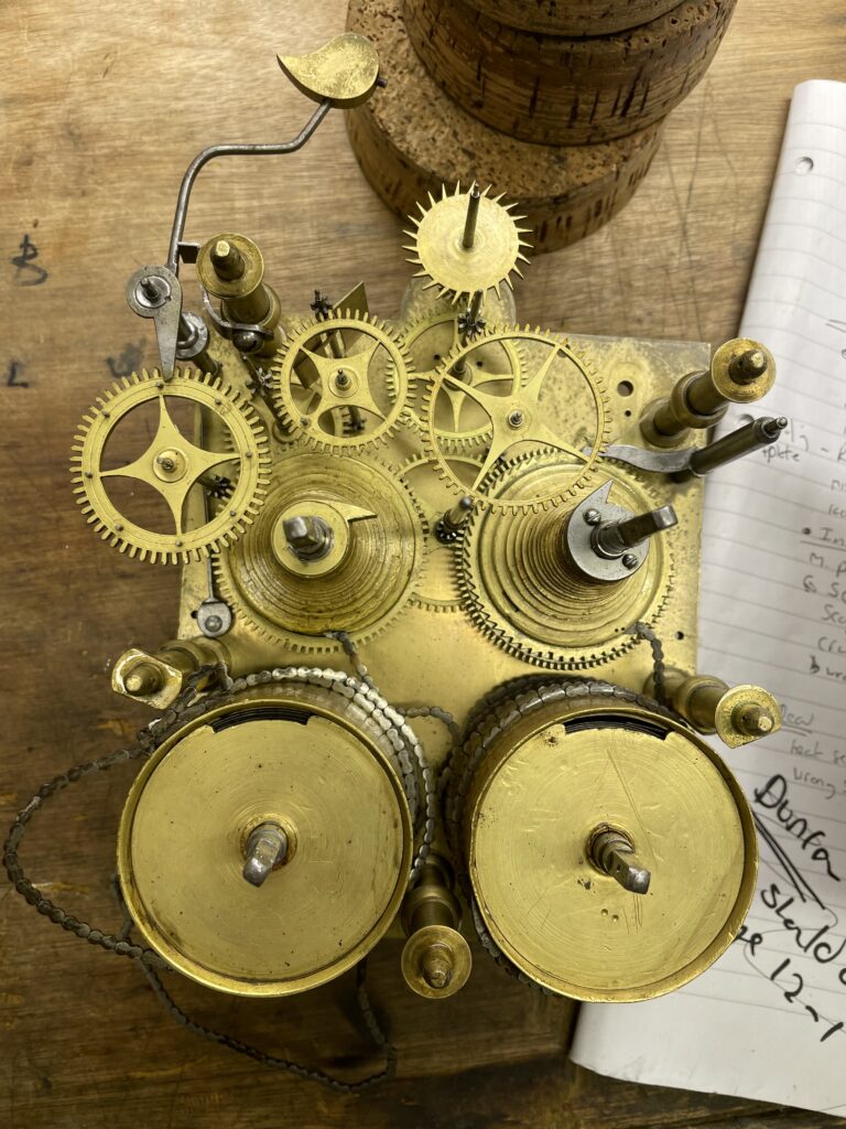 Mechanical clock repair